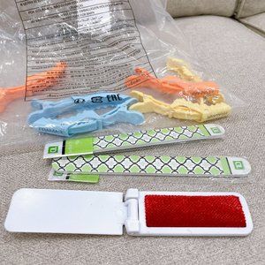 HAIR AND NAIL SMALL GOODS, AND ONE COAT LINT ROLLER